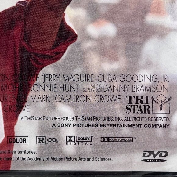 Jerry Maguire DVD Deluxe Widescreen Presentation Romantic Comedy Tom Cruise New - Picture 8 of 14